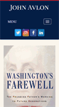 Mobile Screenshot of johnavlon.com